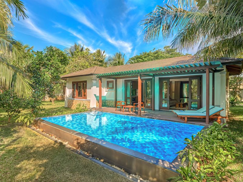 Biệt thự 2 phòng ngủ có hồ bơi