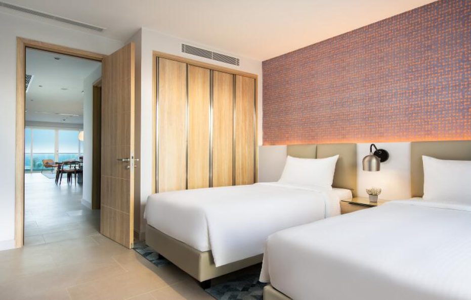 Biệt thự 02 phòng ngủ trước biển – Tầng lầu (Ocean Front Pavilion 02 Bedrooms Upper Floor)