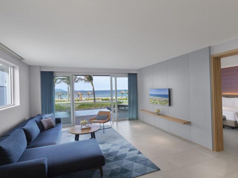 Biệt thự 02 phòng ngủ trước biển có hồ bơi riêng – Tầng trệt (Ocean Front Pool Pavilion 02 Bedrooms Ground Floor)