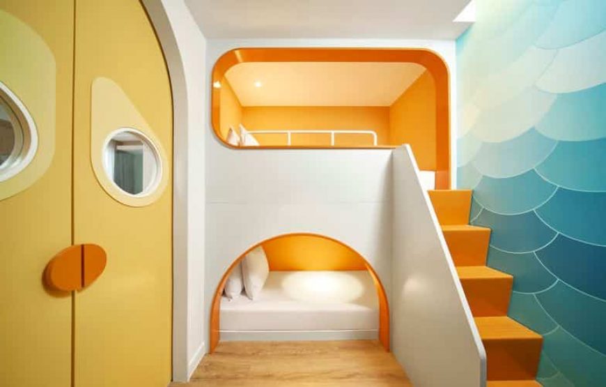 Kid Suite 1 giường đôi+1 giường tầng