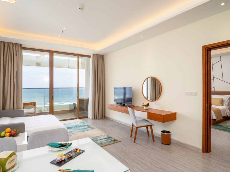 Seaview Interconnected Studio Sofabed 02 phòng ngủ