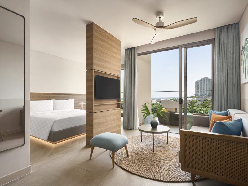 Căn Hộ 2 phòng ngủ Deluxe Hướng Biển (2 Bedroom Deluxe Balcony Residences Ocean View)