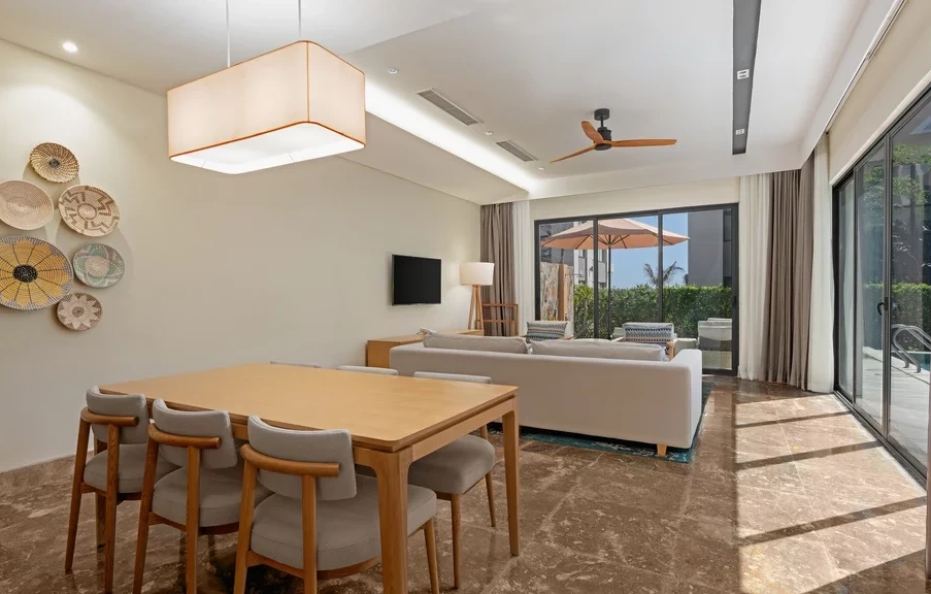 Villa 3pn hướng vườn