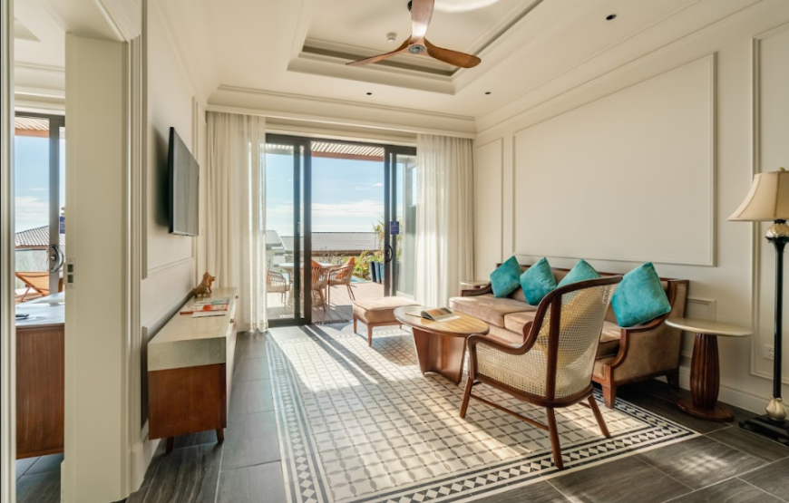 Villa Sandune 4 phòng ngủ hồ bơi riêng – 7 Khách