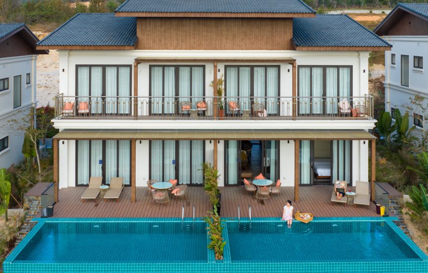 Villa Sandune 4 phòng ngủ hồ bơi riêng – 7 Khách