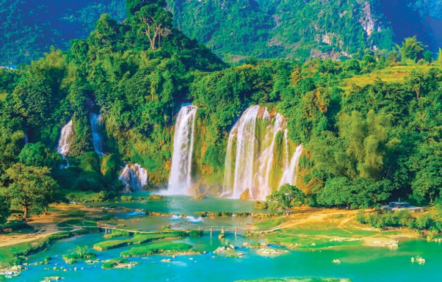 Tour Đông Bắc: Hà Giang – Lũng Cú – Đồng Văn – Mã Pí Lèng – Mèo Vạc – Cao Bằng – Thác Bản Giốc – Hồ Ba Bể – Hà Nội 6N5Đ (Bay Vietnam Airline)