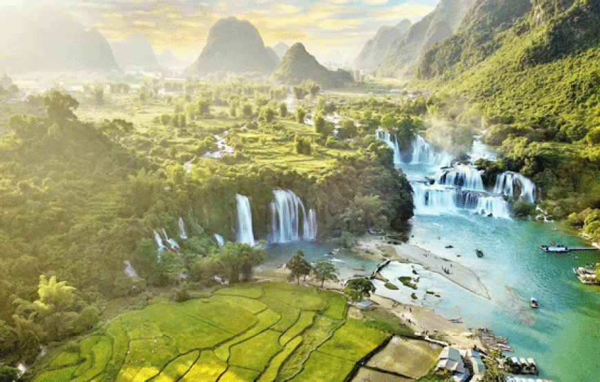 Tour Đông Bắc: Hà Giang – Lũng Cú – Đồng Văn – Mã Pí Lèng – Mèo Vạc – Cao Bằng – Thác Bản Giốc – Hồ Ba Bể – Hà Nội 6N5Đ (Bay Vietnam Airline)